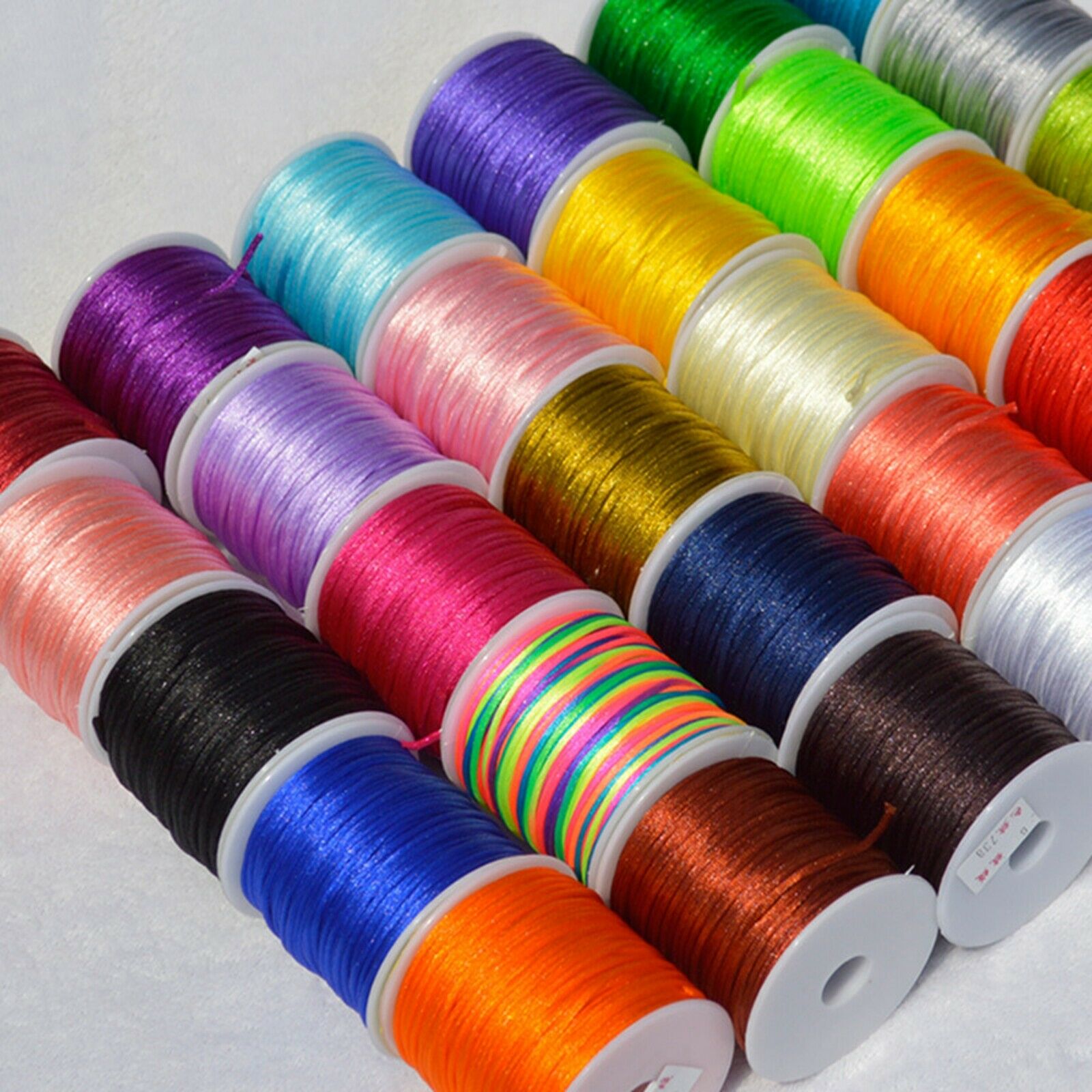 Knotting Cord Silk - حبل من الساتان والنايلون ، 40