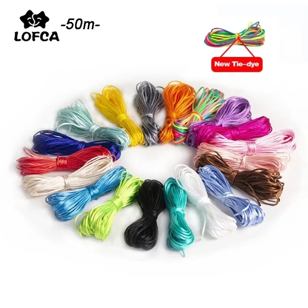 Knotting Cord Silk - 1.5 مللي متر هوة سلسلة كليب