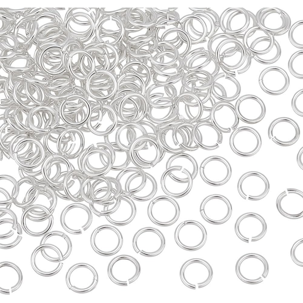 Jewelry Making Silver - 200 قطعة 925 فضة مطلي الانتقال