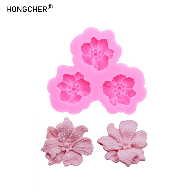 Resin Mold Jewelry - البولكا نقطة الأزهار روز سيليكون قوالب