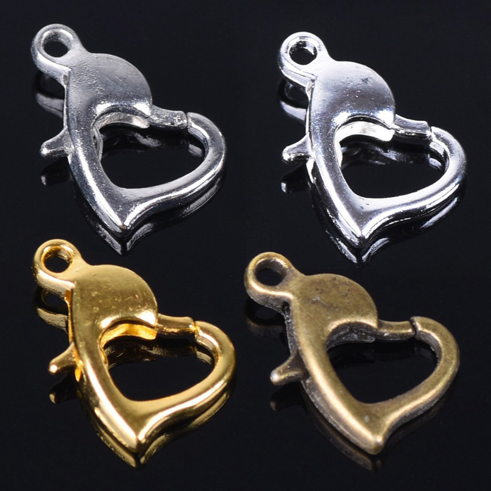 Jewelry Making Silver - 30 قطعة 12x8 مللي متر الذهب/الفضة/البرونزية