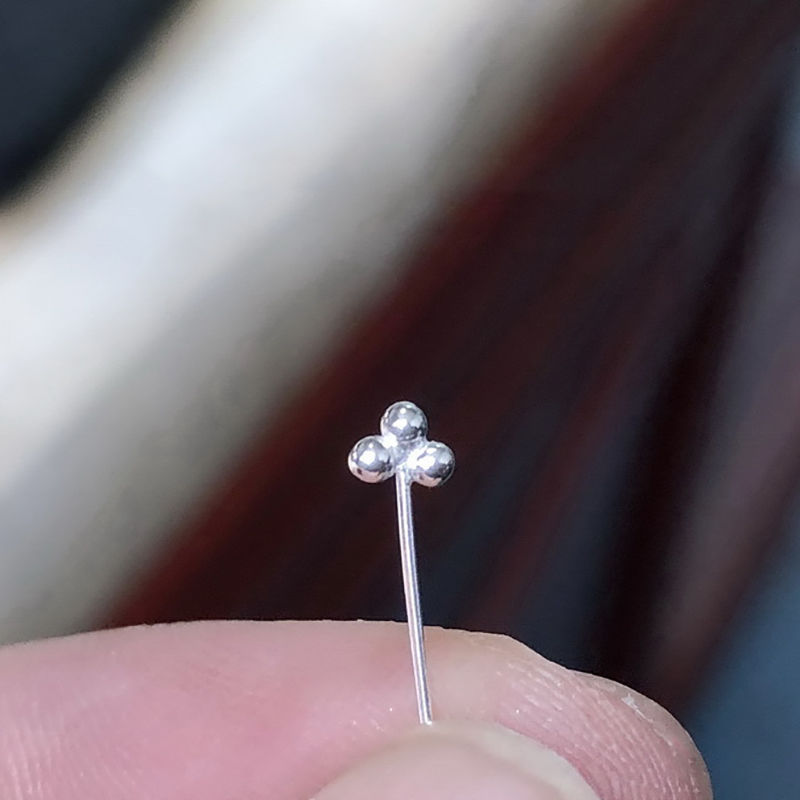 3 رؤوس كروية من الفضة الإسترلي - مراجعة Jewelry Making Silver وسعره