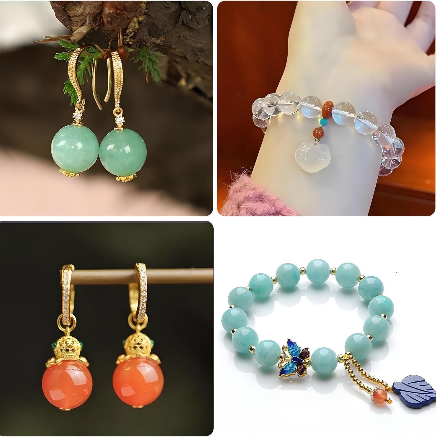 قالبان من السيليكون المثقب على - مراجعة Resin Mold Jewelry وسعره