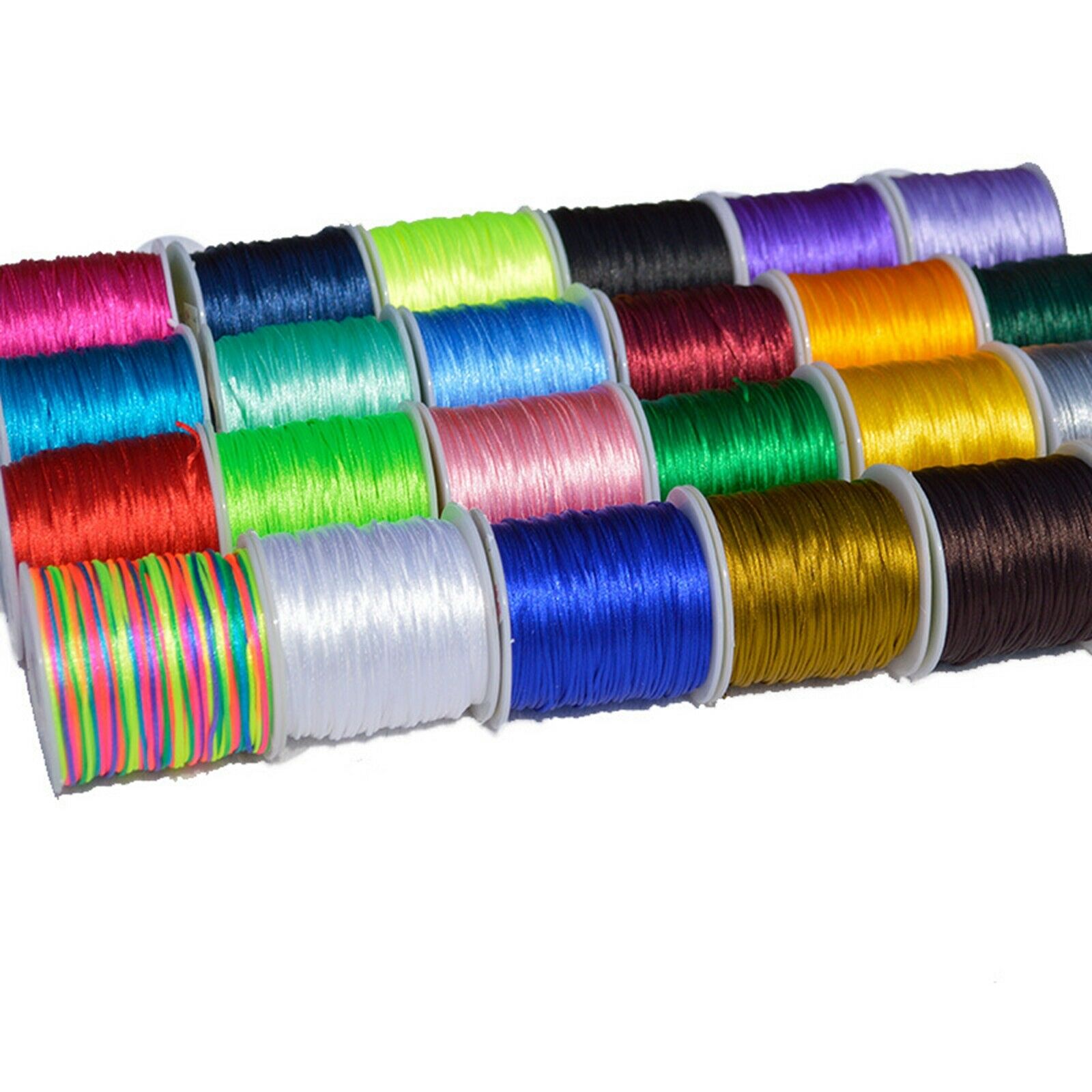 حبل من الساتان والنايلون ، 40  - مراجعة Knotting Cord Silk وسعره