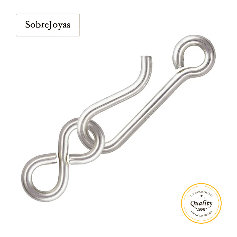 مشابك فضية عيار 925 على شكل عي - مراجعة Jewelry Making Silver وسعره