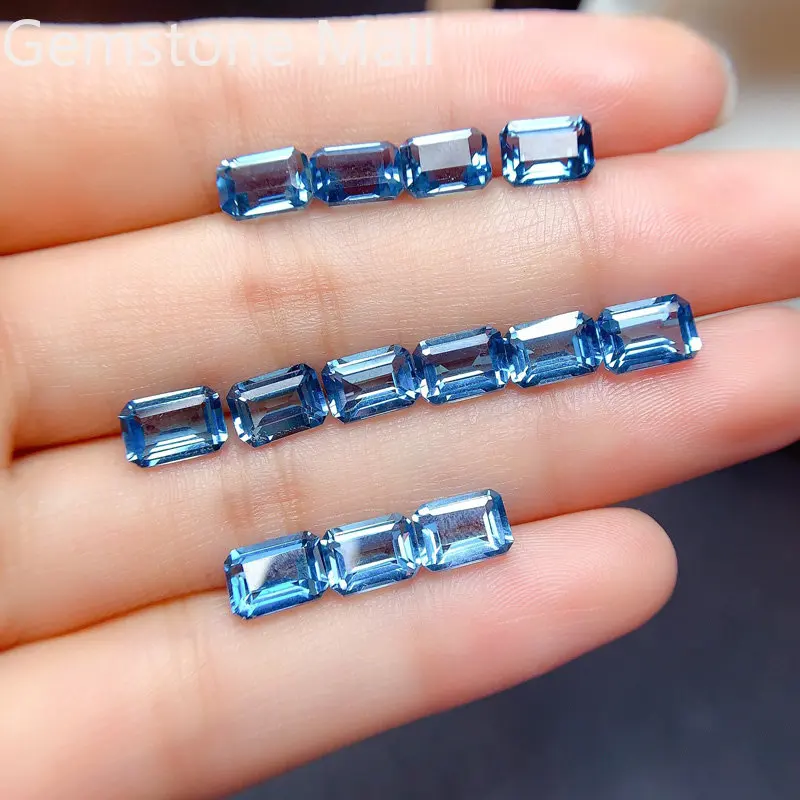 قطع الزمرد توباز طبيعي 4 مللي  - مراجعة Jewelry Making London وسعره