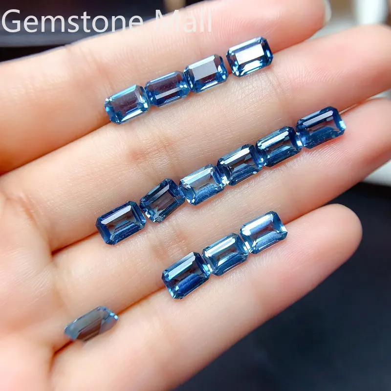 قطع الزمرد توباز طبيعي 4 مللي  - مراجعة Jewelry Making London وسعره