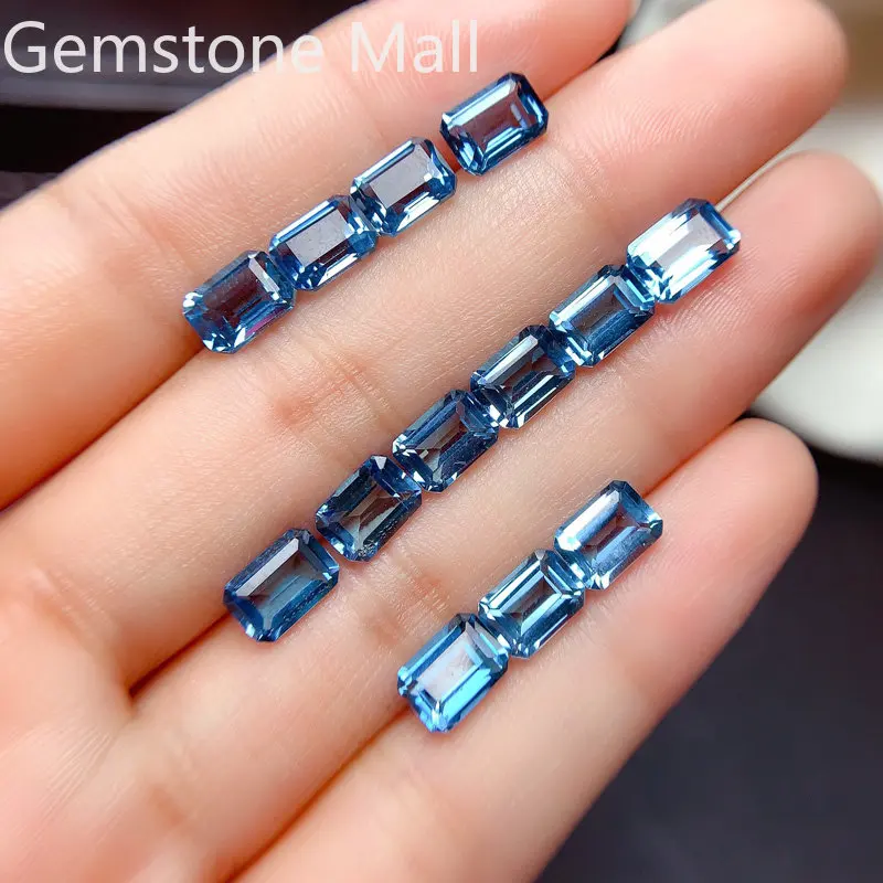قطع الزمرد توباز طبيعي 4 مللي  - مراجعة Jewelry Making London وسعره