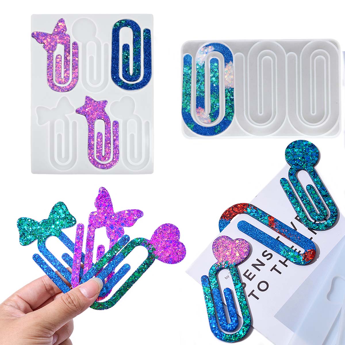 الكريستال الايبوكسي الراتنج ال - مراجعة Resin Mold Jewelry وسعره