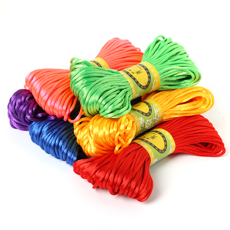 راتايل الحرير مكرامية الحبل ال - مراجعة Knotting Cord Silk وسعره