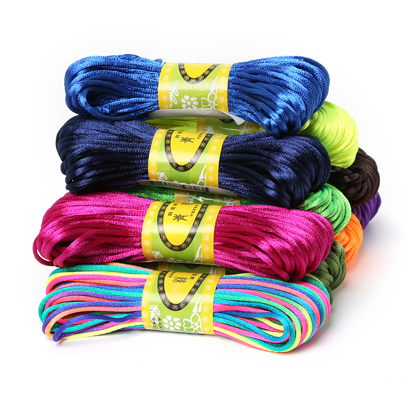 راتايل الحرير مكرامية الحبل ال - مراجعة Knotting Cord Silk وسعره