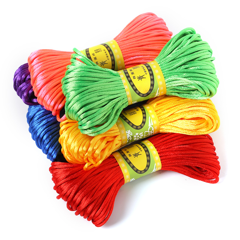 راتايل الحرير مكرامية الحبل ال - مراجعة Knotting Cord Silk وسعره