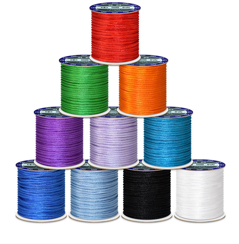 1.5 مللي متر 2 مللي متر 2.5 مل - مراجعة Knotting Cord Silk وسعره