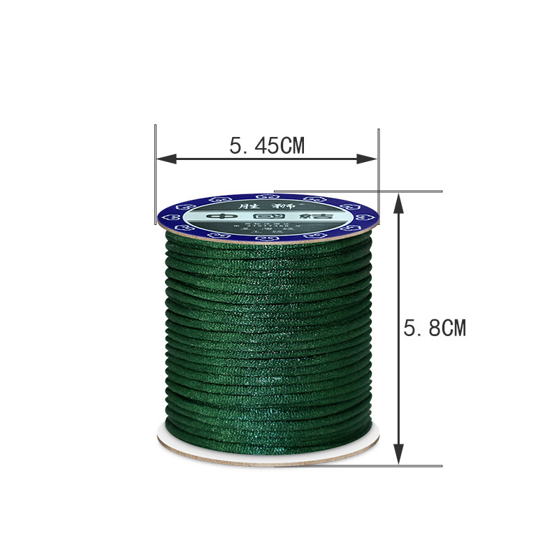 1.5 مللي متر 2 مللي متر 2.5 مل - مراجعة Knotting Cord Silk وسعره