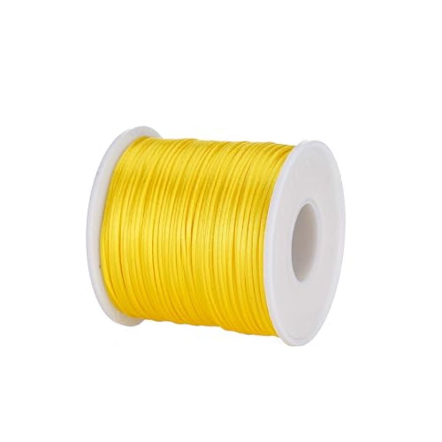 حبل ساتان نايلون 1 مم - 110 يا - مراجعة Knotting Cord Silk وسعره