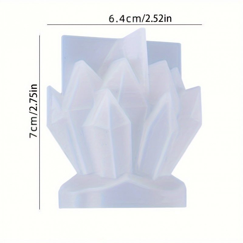 1pcCrystal العنقودية الزخرفية  - مراجعة Resin Mold Jewelry وسعره