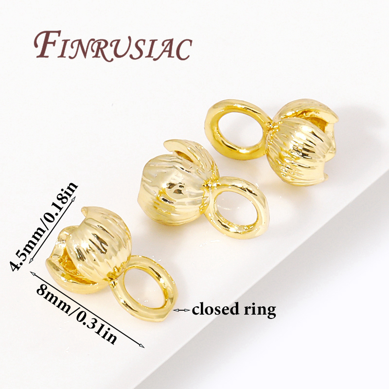 18K مطلية بالذهب الحبل ينتهي ا - مراجعة Eyepin Ball End وسعره