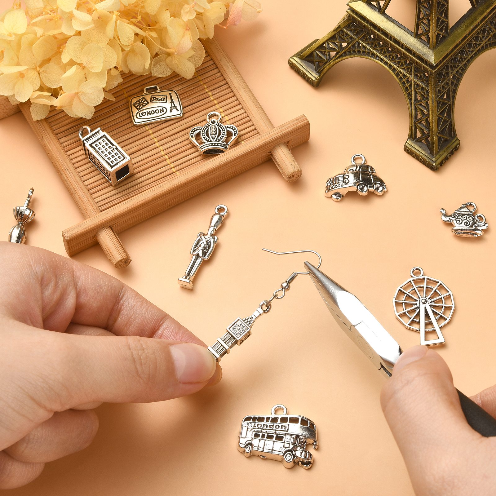 باندا هول 100 قطعة 10 أنماط من - مراجعة Jewelry Making London وسعره