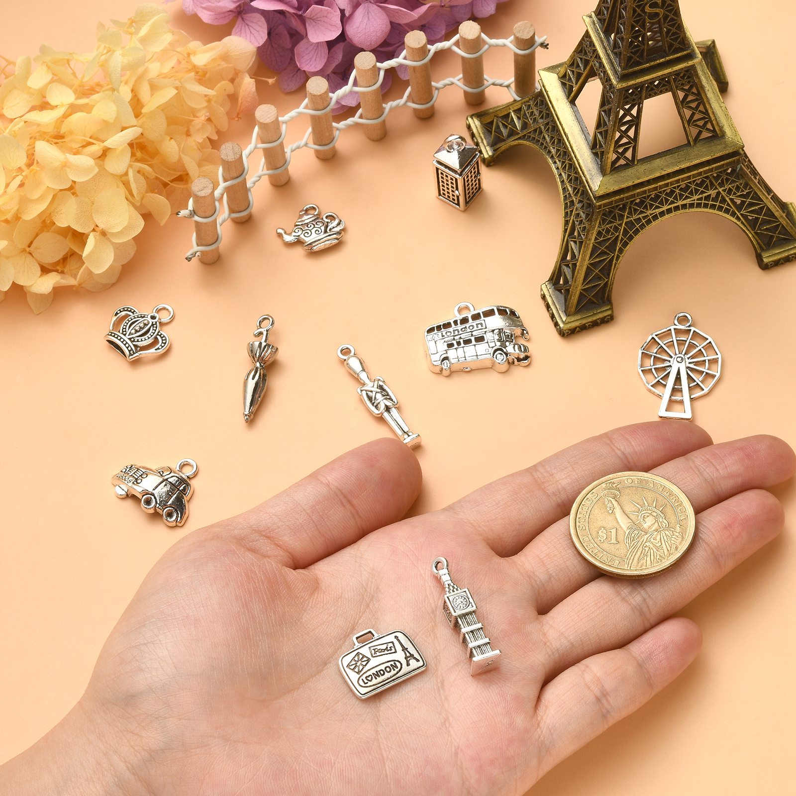 باندا هول 100 قطعة 10 أنماط من - مراجعة Jewelry Making London وسعره
