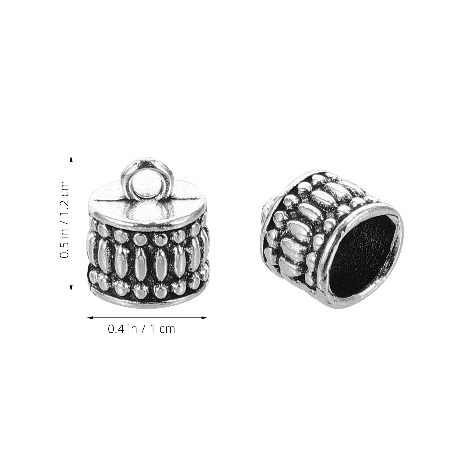 20 قطعة من الخرز المعدني الفضي - مراجعة Jewelry Making Silver وسعره