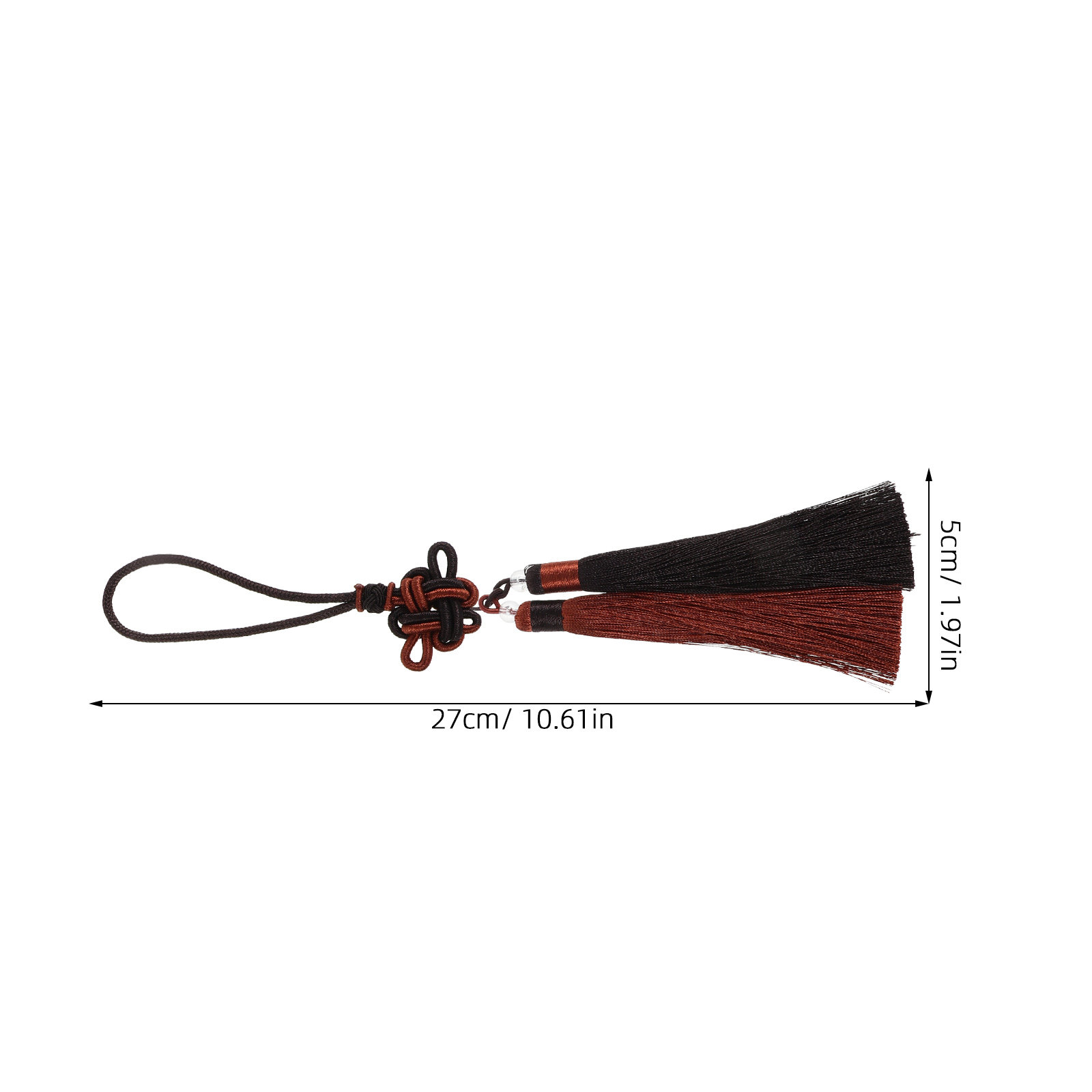 قطعتان من شرّابات السيف الصيني - مراجعة Knotting Cord Silk وسعره