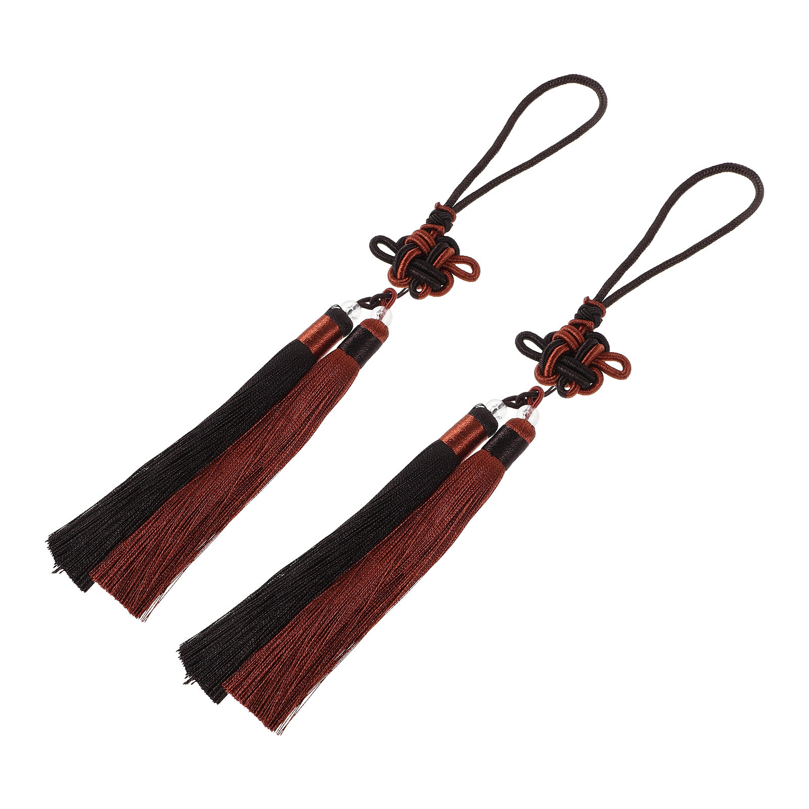 قطعتان من شرّابات السيف الصيني - مراجعة Knotting Cord Silk وسعره