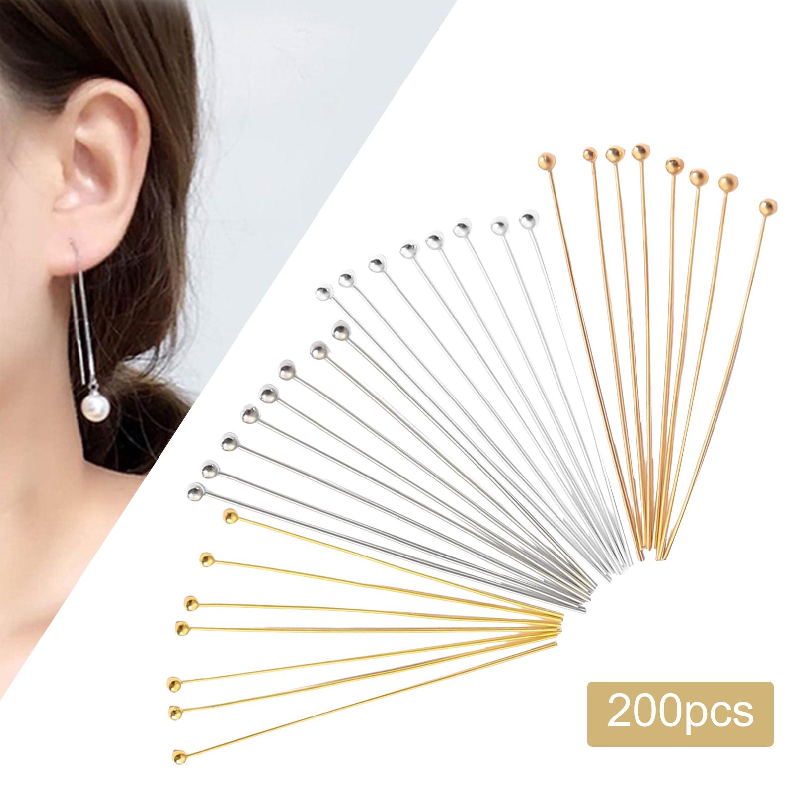 200 قطعة من أطراف الخرز المعدن - مراجعة Eyepin Ball End وسعره