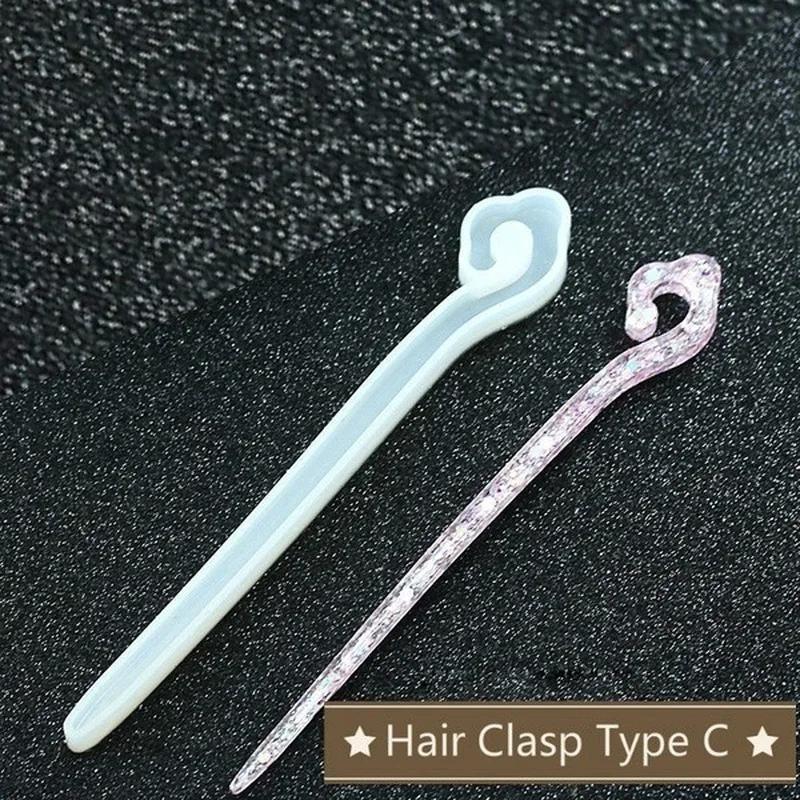 جديد شفاف دبوس الشعر سيليكون ق - مراجعة Resin Mold Jewelry وسعره