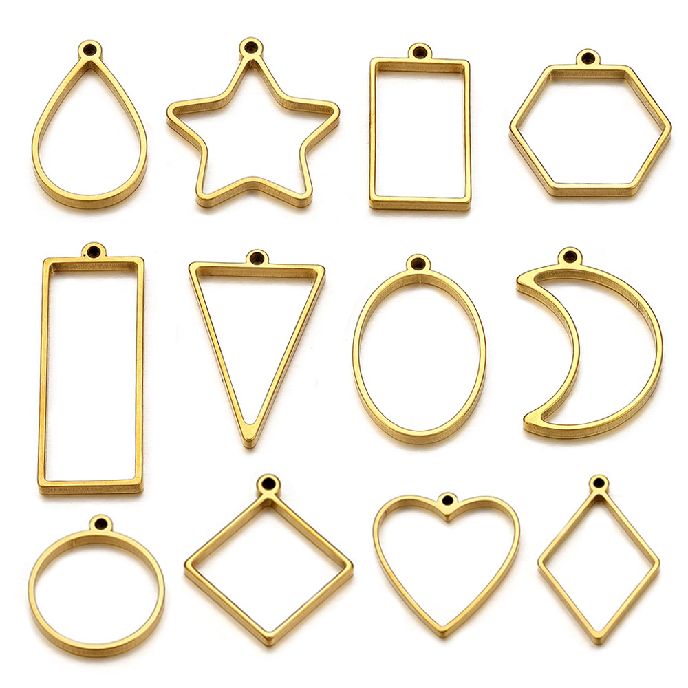 10 قطع الفولاذ المقاوم للصدأ ه - مراجعة Resin Mold Jewelry وسعره