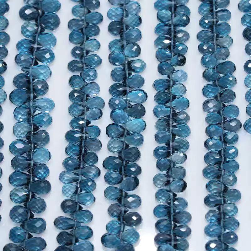 6A لندن الأزرق توباز قطرة الأو - مراجعة Jewelry Making London وسعره