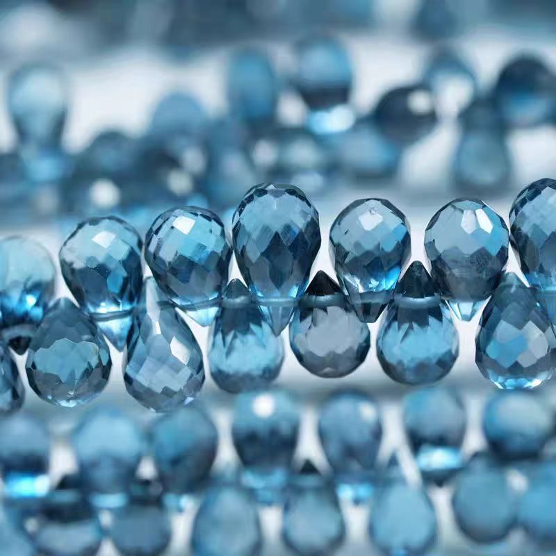 6A لندن الأزرق توباز قطرة الأو - مراجعة Jewelry Making London وسعره