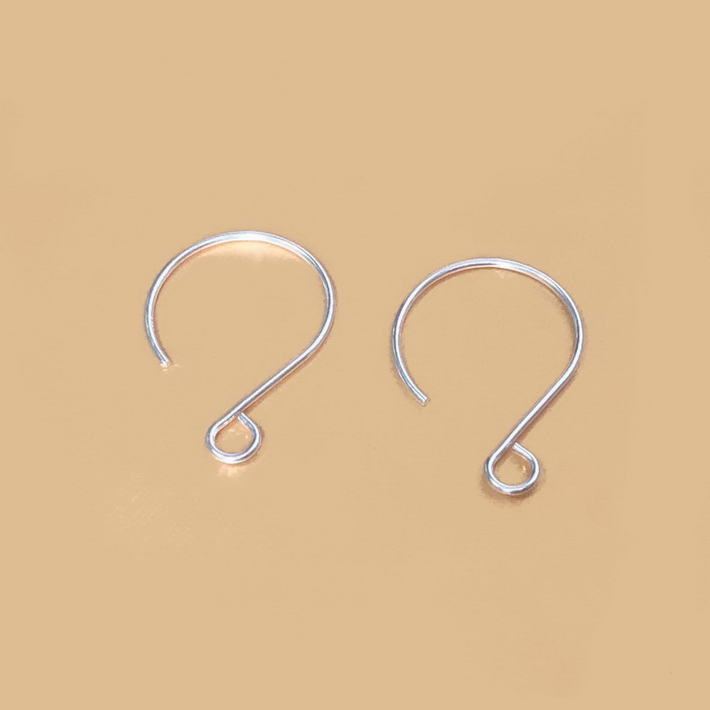 سلك أذن على شكل بالون من الفضة - مراجعة Jewelry Making Silver وسعره